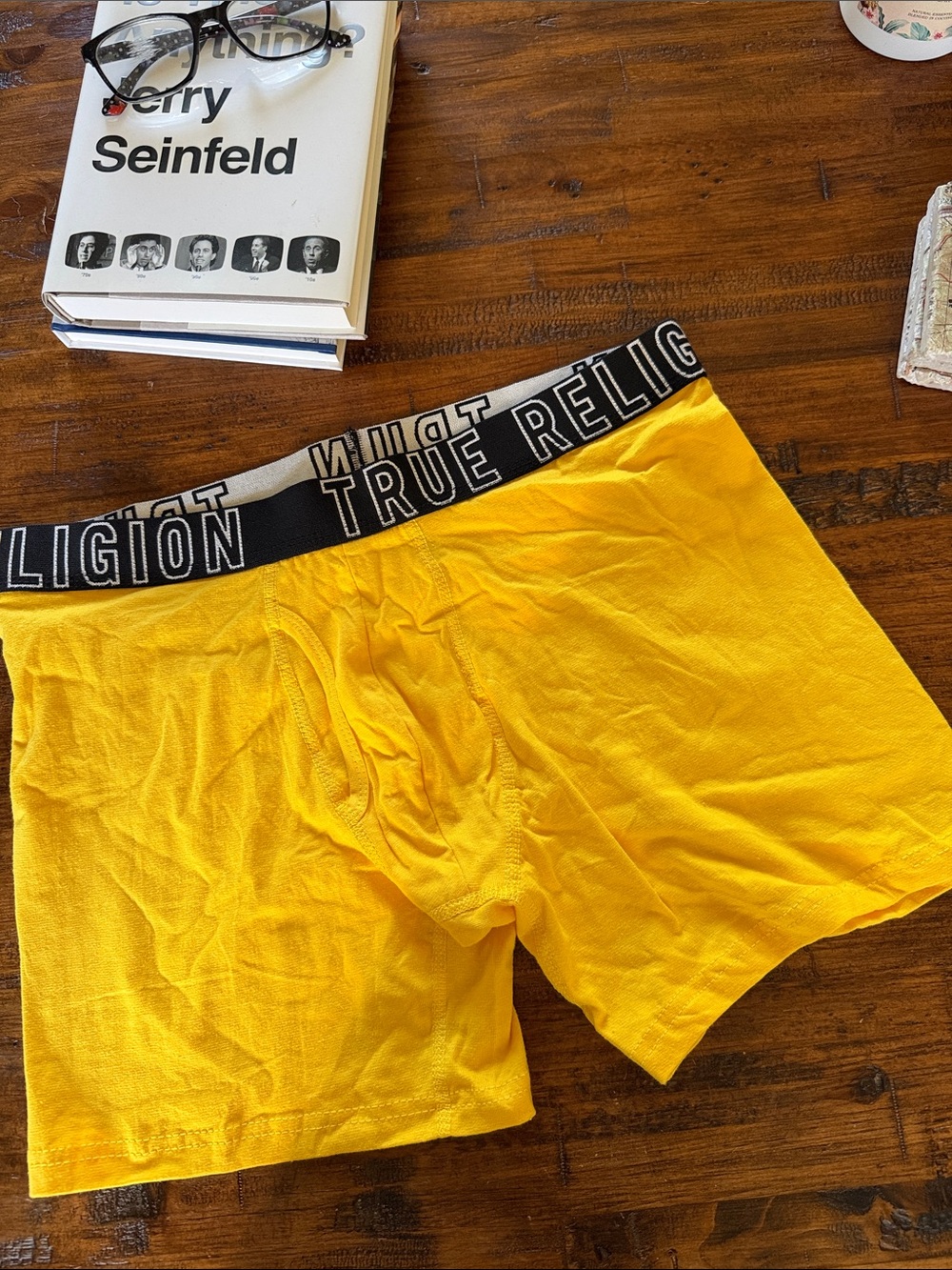 True Religion XL Fly Front Cotton/Spandex Boxer Brief (1 Single Pair No Box)